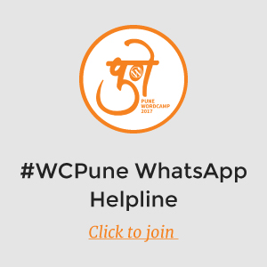 WCPune WhatsApp group link post